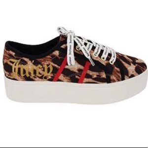 JUICY COUTURE LEOPARD SNEAKERS